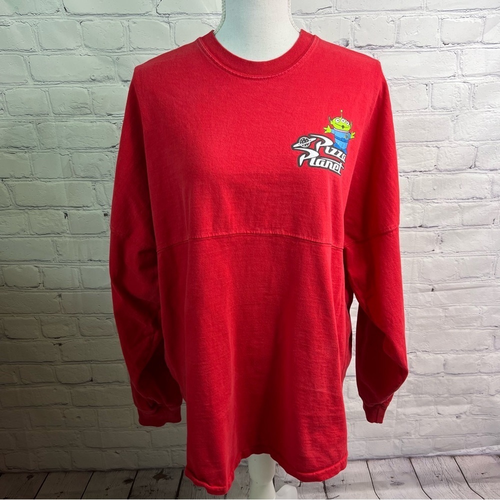 DISNEY Toy Story Red Pizzq Planet Spirit Jersey Medium